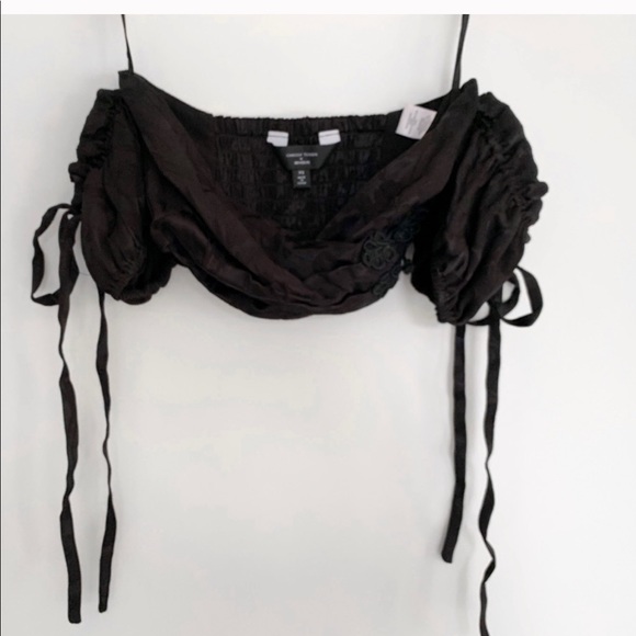 Chrissy Tegan X revolve cropped matcha top - Picture 7 of 8